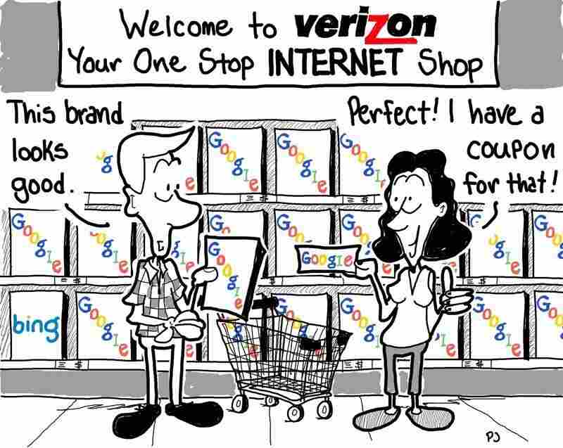 A cartoon by Phil Johnson.