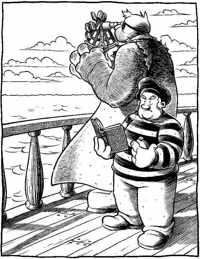 a panel from Set To Sea