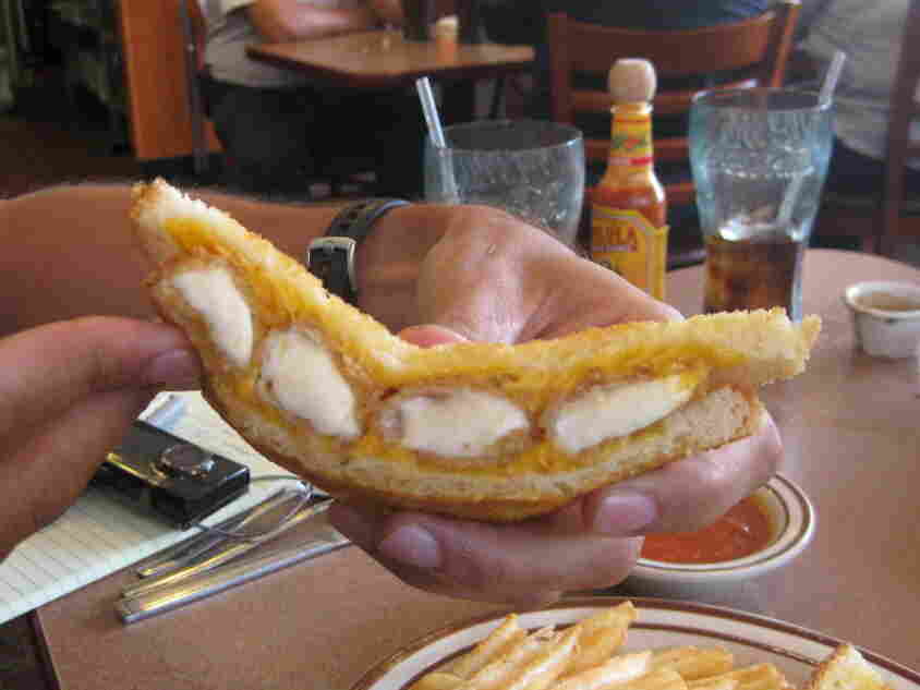Denny's Fried Cheese Melt
