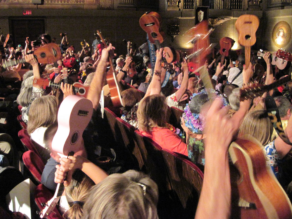 Ukulele World Record Quest In Calif. Comes Up Short NPR