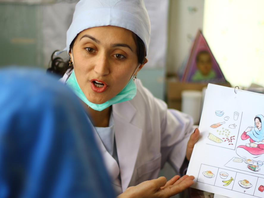 Farangis Sultani is one of two midwives in Badakhshan Province's Shatak village. In 2004, the village lost 54 mothers and 46 newborns because of poor access to healthcare. This last year, because of improved care that's centered around midwives, only two babies died in the clinic. (NPR)