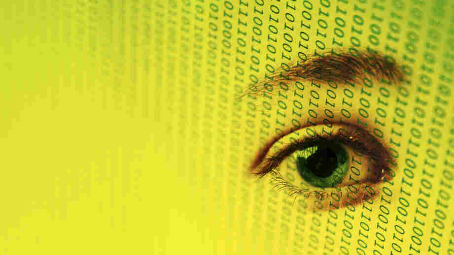 eye with numbers