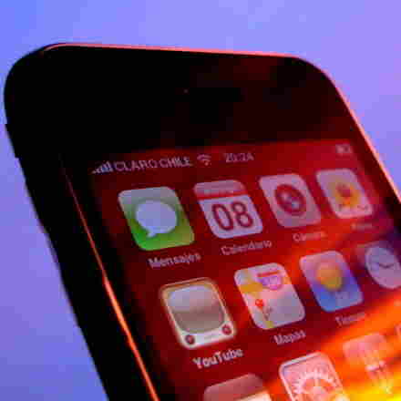 Iphone sunset in the Andes Iphone sunset in the Andes