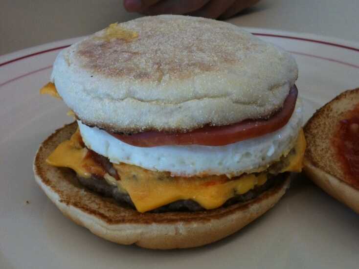 The McDonald's 10:35 sandwich. 