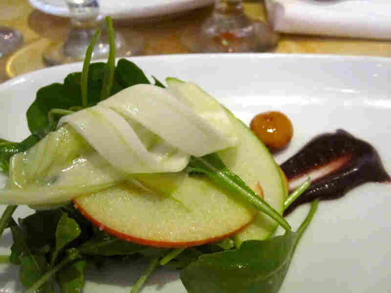 Shaved Fennel, Apple And Arugula Salad