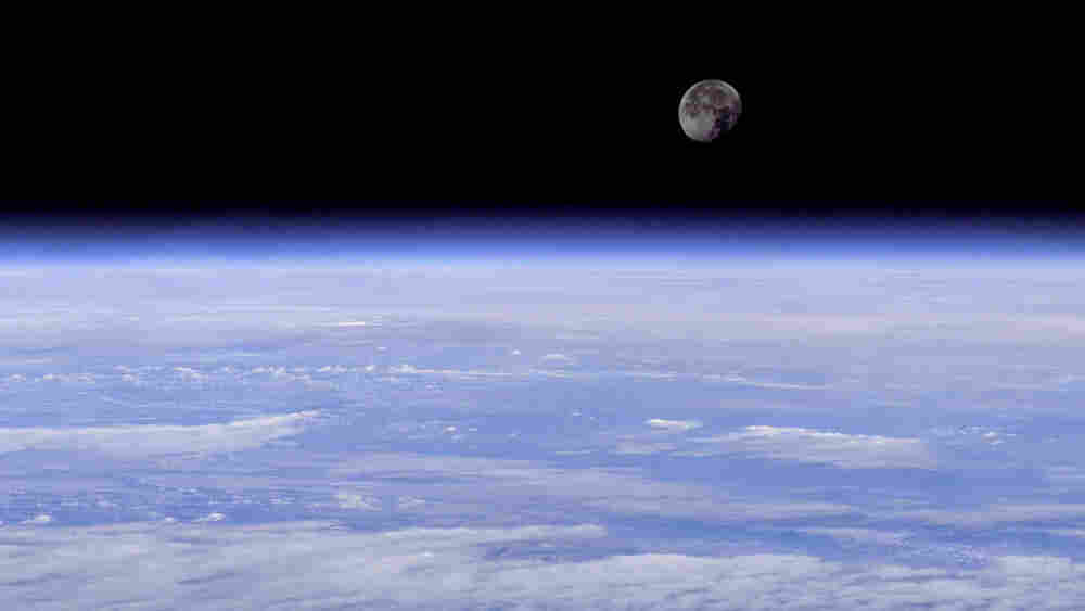A view of the earth from space