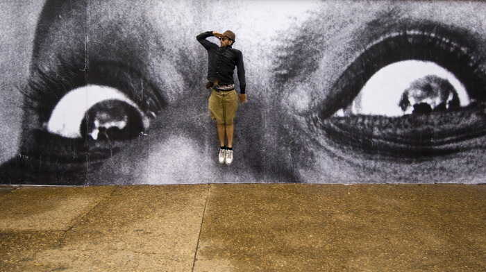 Portrait of artist JR