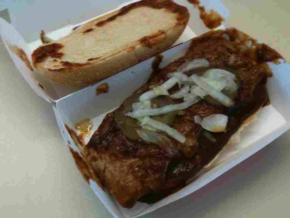 Interior of McRib.