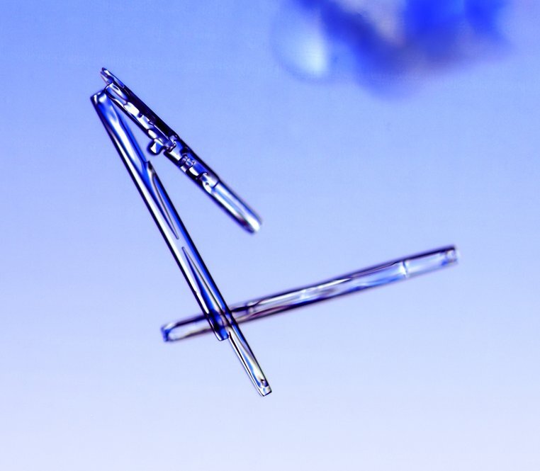 Snowflake Shapes Shine Under The Microscope : NPR