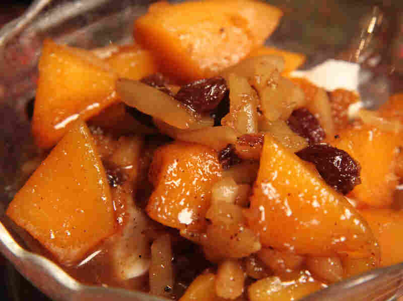 Kuri With Cumin, Raisins And Almonds