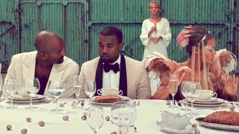 A still from Kanye West's 'Runaway'