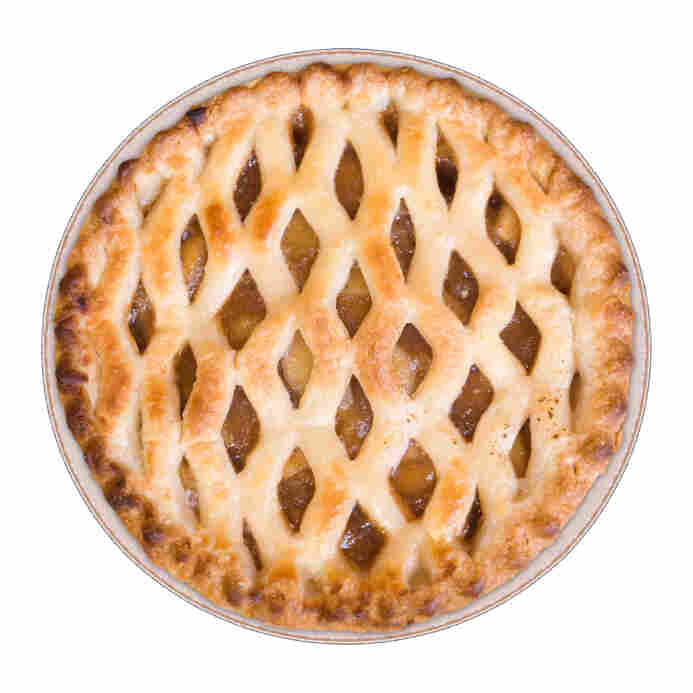 an apple pie