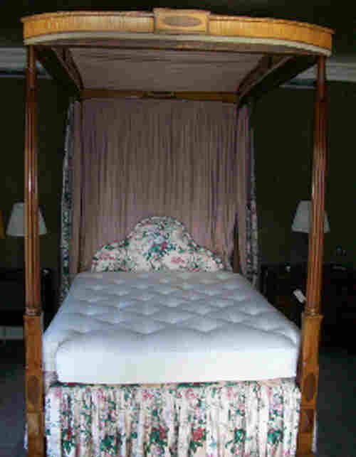 Bernie Madoff's Mahagony Bed