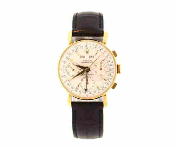 Gold Rolex watch
