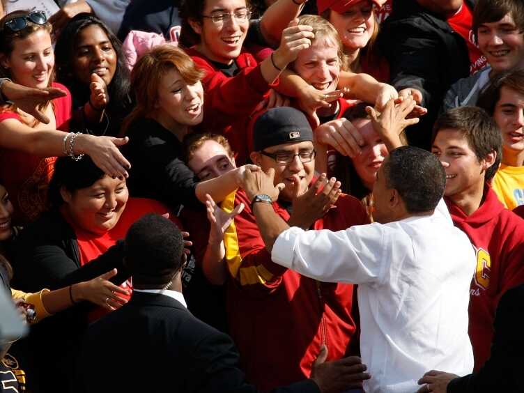 The Nation: Democrats Cannot Ignore Young People : NPR