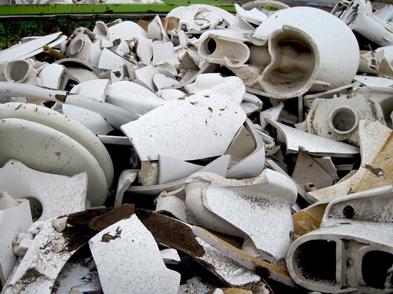 Trash To Treasure From Toilets To Tiles The Picture Show NPR