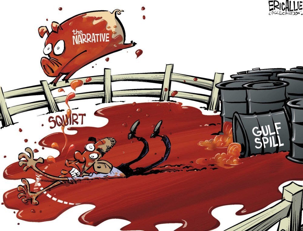 Double Take 'Toons April The BP Oil Spill NPR