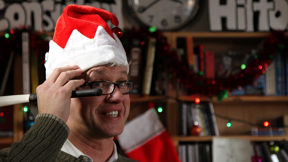 matt wilson s christmas tree o tiny desk concert wbur news matt wilson s christmas tree o tiny desk concert wbur news
