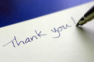 thank you notations