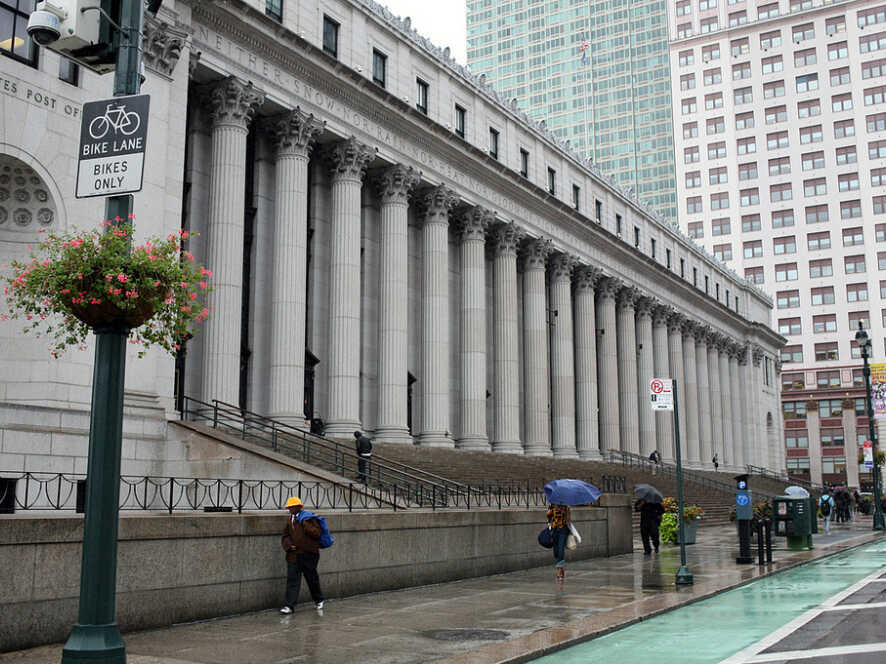 A Hidden World Inside New York's Great Post Office NPR