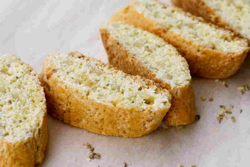 Anise, Orange And Pignoli Biscotti