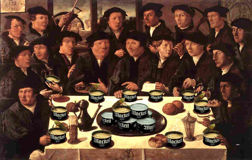 Mackerel banquet circa 1533.