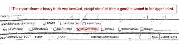 Death Certificate: Heavy Truck