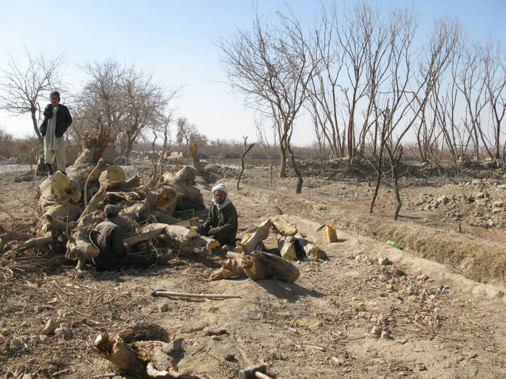 Afghan Villagers Return Home To Devastation : NPR