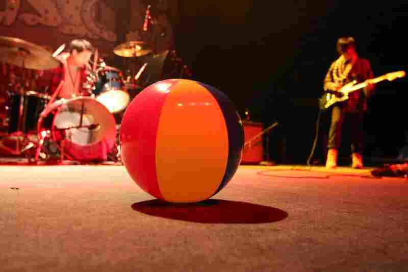 Wavves opened the performance for Best Coast.