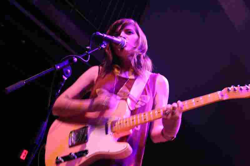Best Coast performing live at the 9:30 Club in Washington, D.C., Jan. 31, 2011.
