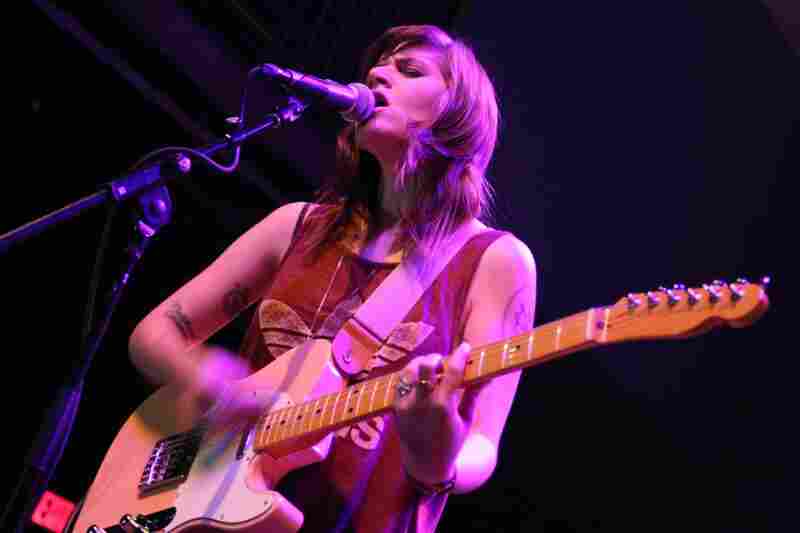 Best Coast performing live at the 9:30 Club in Washington, D.C., Jan. 31, 2011.