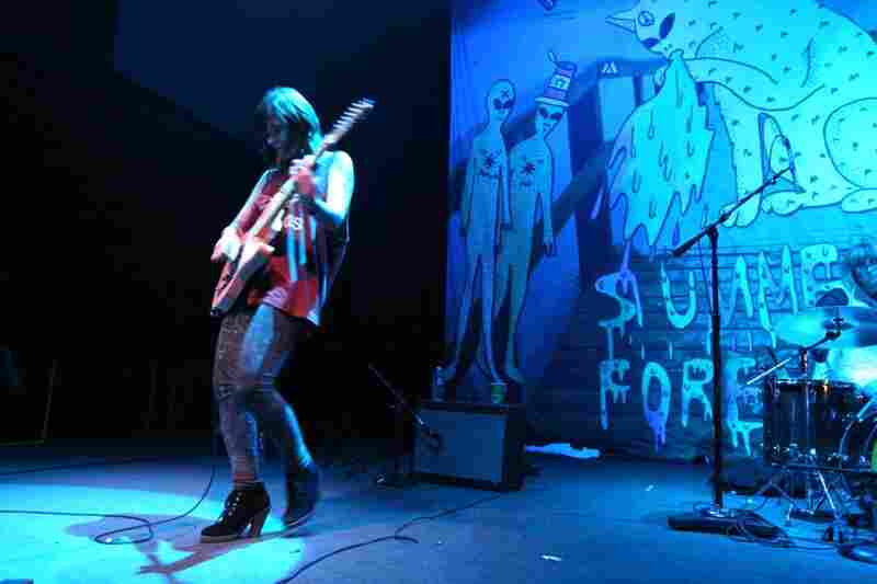 Best Coast performing live at the 9:30 Club in Washington, D.C., Jan. 31, 2011.