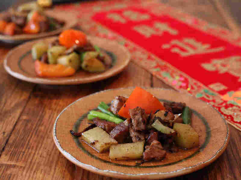 Five-Spice Rum Pork And Vegetables