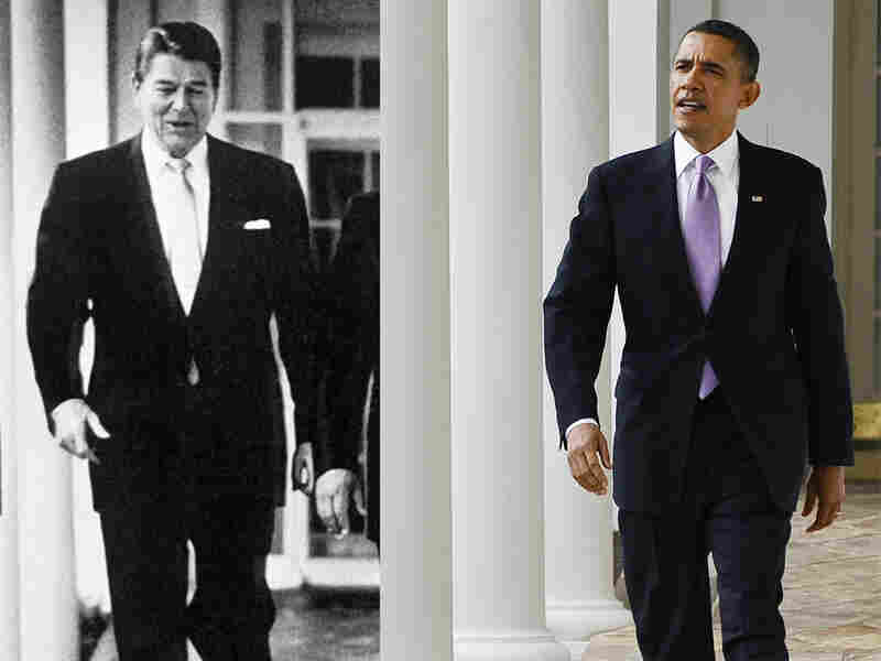 What Obama Is Learning From Reagan's Example : NPR