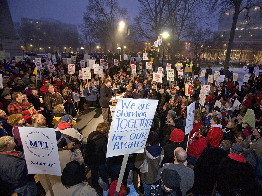 The Nation How Wisconsin Unions Will Win NPR