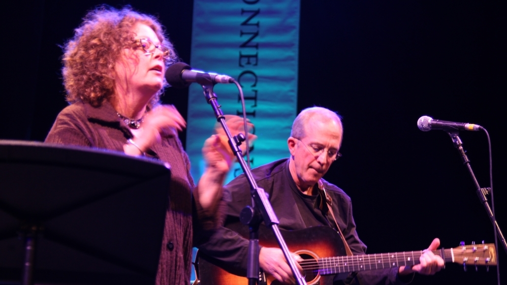 Mollie O'Brien and Rich Moore performed at the 2011 Celtic Connections Festival in Glasgow, Scotland. (Mountain Stage)