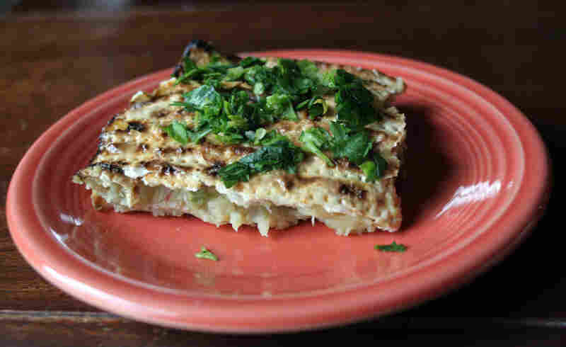 Roman-Inspired Potato, Pea And Artichoke Filling With Gremolata