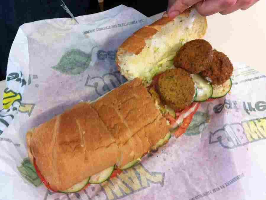 The falafel.