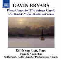 Album cover for Gavin Bryars' Piano Concerto.