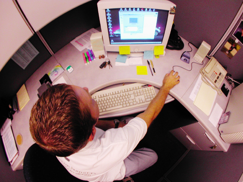 Most Americans spend the majority of their waking hours sitting still in front of a computer or television. (iStockphoto.com)