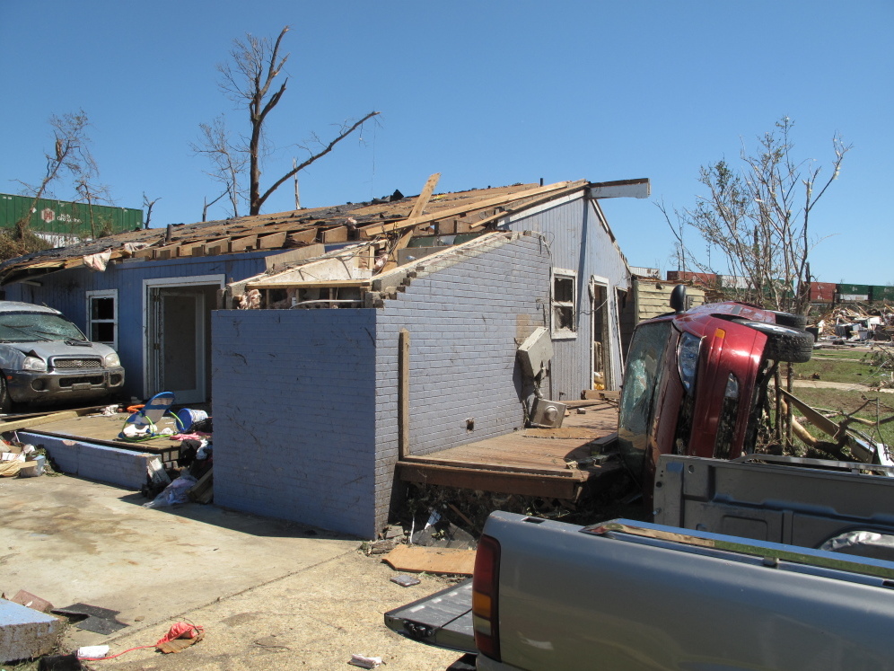 The Linwood neighborhood in Tuscaloosa, Ala., was pulverized by the nation's deadliest tornado outbreak in nearly four decades. (NPR)