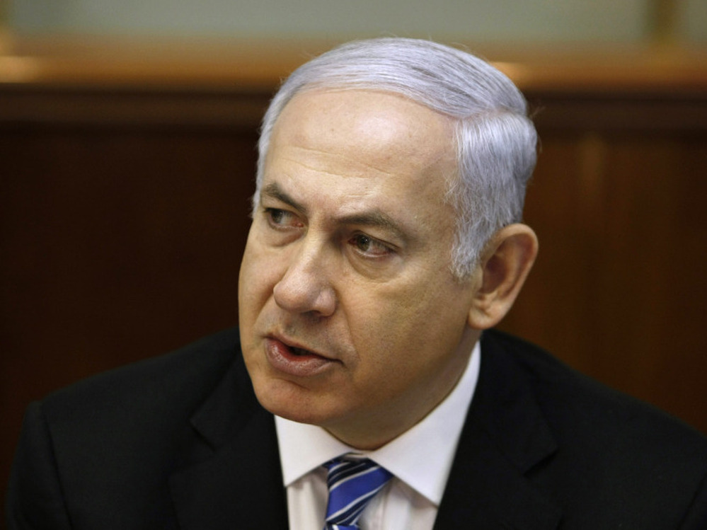 The government of Israeli Prime Minister Benjamin Netanyahu, seen here during a Cabinet meeting on May 1, says it will withhold the transfer of $90 million in tax funds and customs fees for the Palestinian Authority. The move comes after news of a reconciliation deal between two key rival Palestinian factions. The government of Israeli Prime Minister Benjamin Netanyahu, seen here during a Cabinet meeting on May 1, says it will withhold the transfer of $90 million in tax funds and customs fees for the Palestinian Authority. The move comes after news of a reconciliation deal between two key rival Palestinian factions.