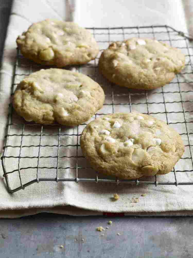 White Chocolate-Macadamia Nut Cookies from Milk & Cookies by Tina Casaceli.