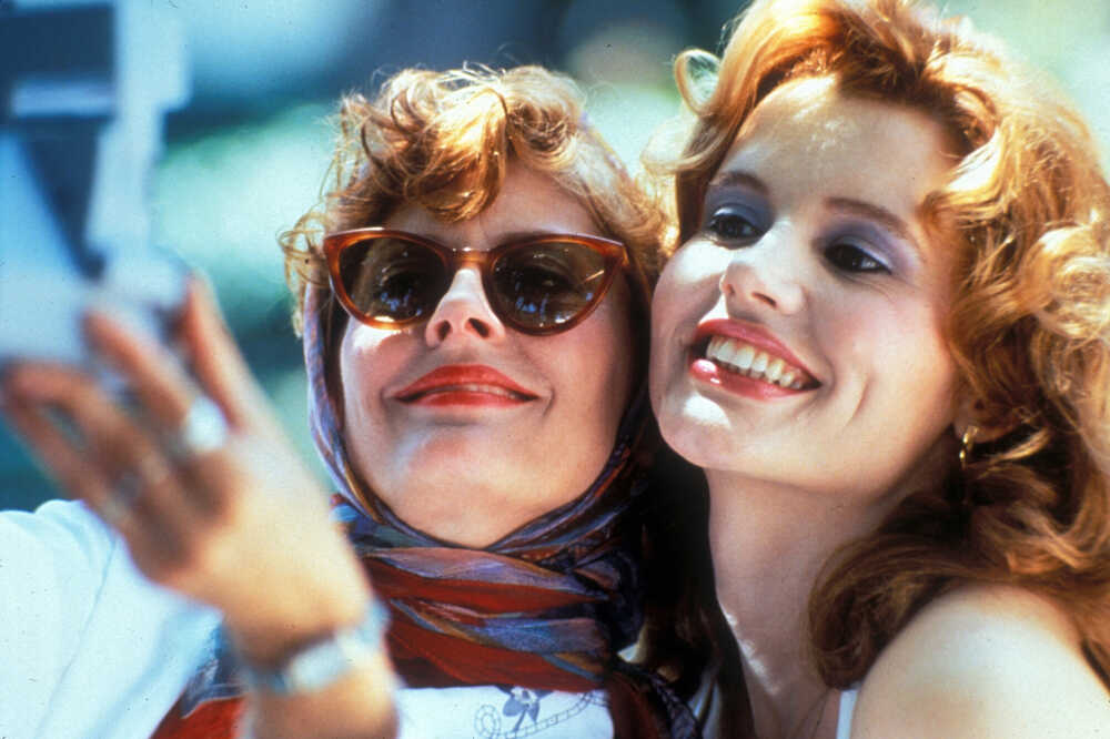 You're the Thelma to my Louise / You're the Louise to my Thelma