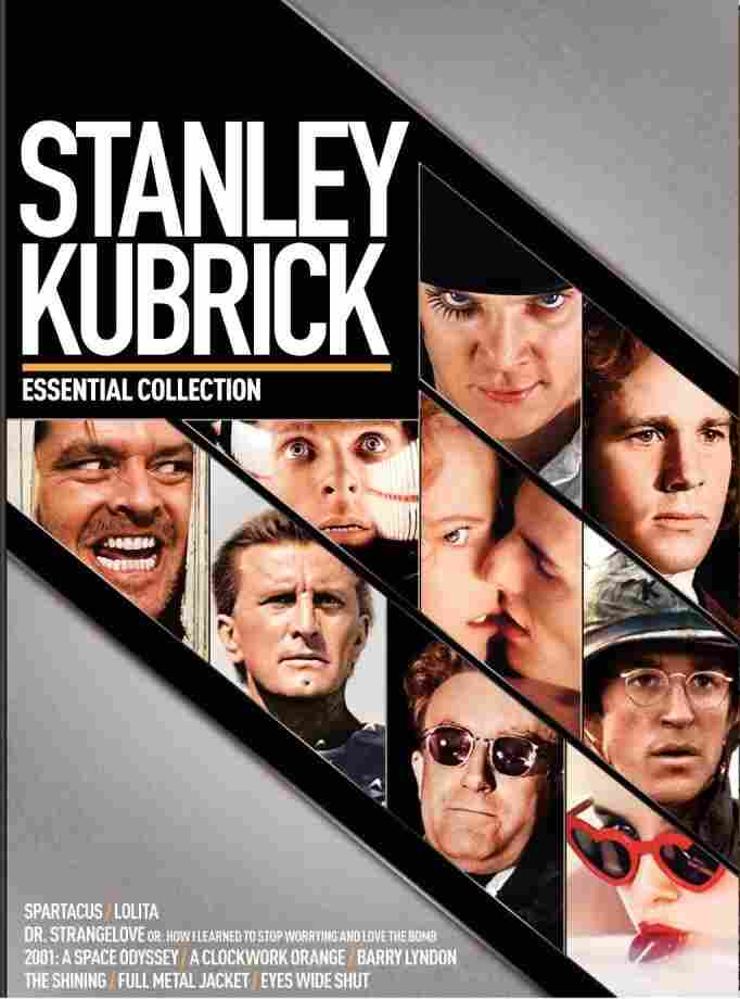 The cover of Stanley Kubrick: The Essential Collection.