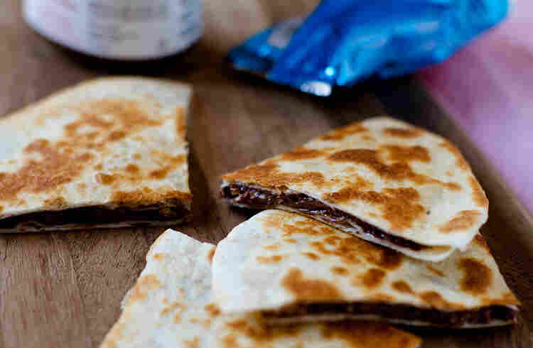 Co Co Sala's Nutella & Crispy Treat Quesadilla