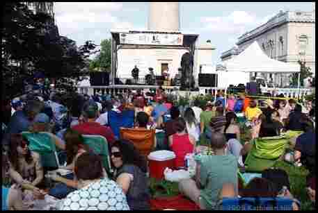 Crowd at WTMD First Thursdays Concerts