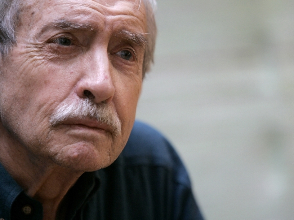 Playwright Edward Albee has won three Pulitzer Prizes, for <em>Seascape</em>, <em>A Delicate Balance</em> and <em>Three Tall Women</em>. (Mary Altaffer/AP Images)