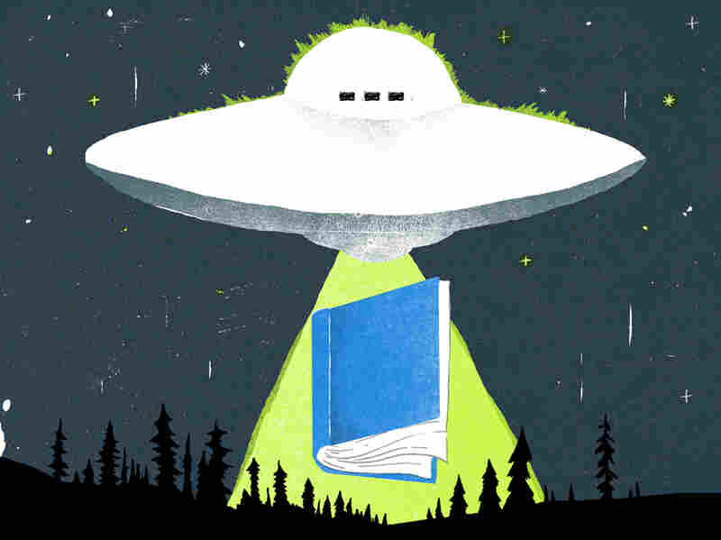 Science Fiction Books Illustration