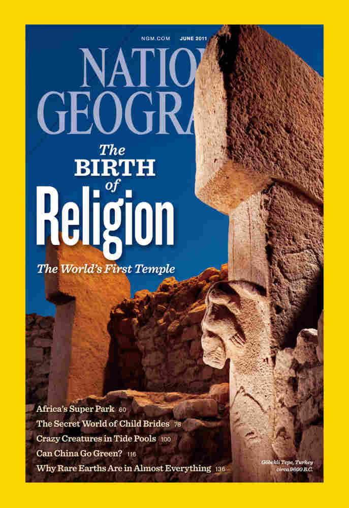 The June 2011 cover of National Geographic Magazine